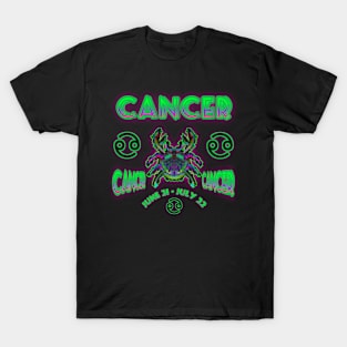 Cancer 4a Black T-Shirt